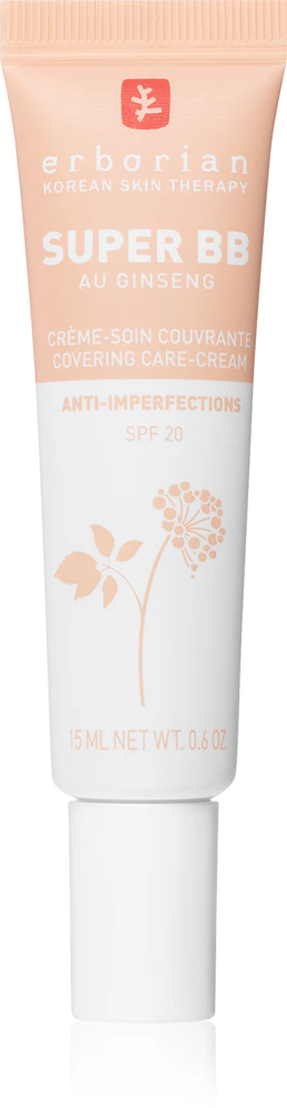 Erborian Super BB BB cream for a flawless and even appearance of the skin small pack None