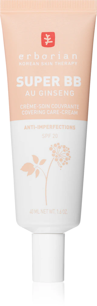 Erborian Super BB BB cream for a flawless and even appearance of the skin SPF 20 None