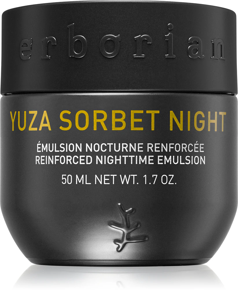 Erborian Yuza Sorbet light emulsion for the night to firm the skin