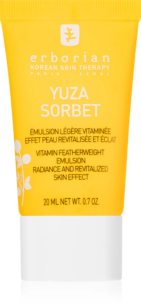 Erborian Yuza Sorbet light emulsion with protective effect against external influences 20 ml