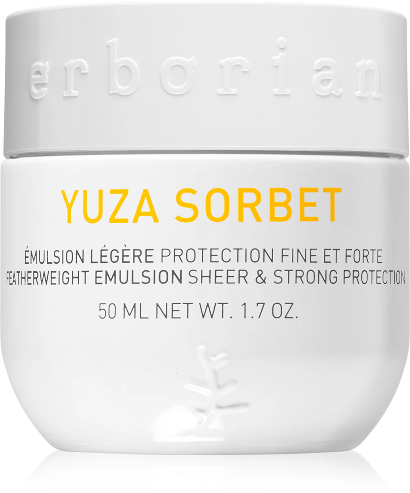 Erborian Yuza Sorbet light emulsion with protective effect against external influences