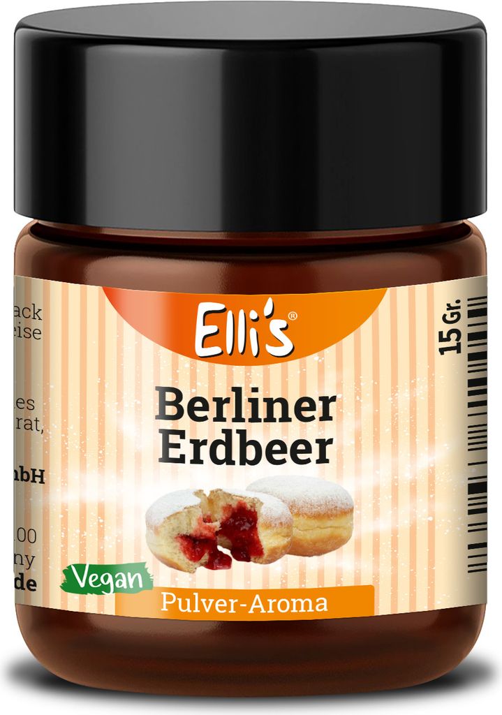 Aroma Shopping GmbH Strawberry Berliner - Ellis Powder Flavors