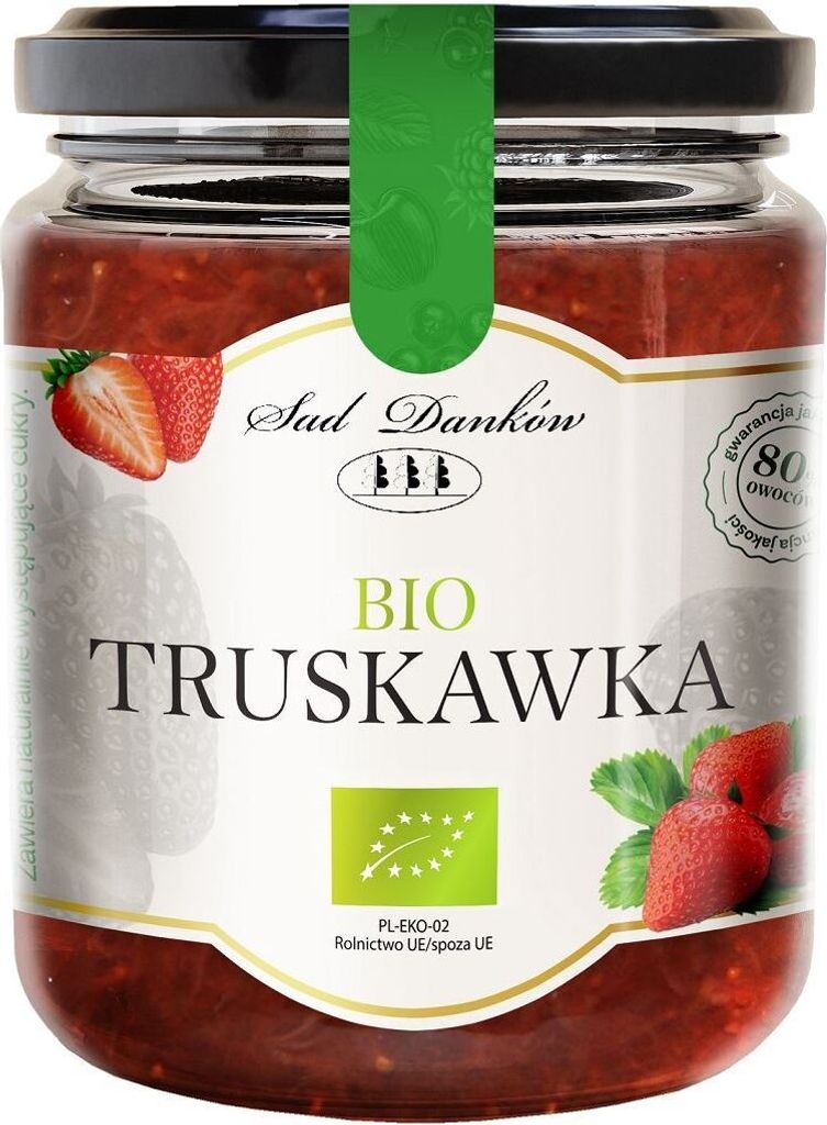 Biogo STRAWBERRY 80% 260 g - SAD DANKÓW