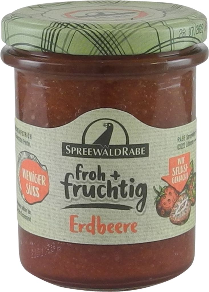 Strawberry fruit spread from Spreewald-Rabe (210 g)