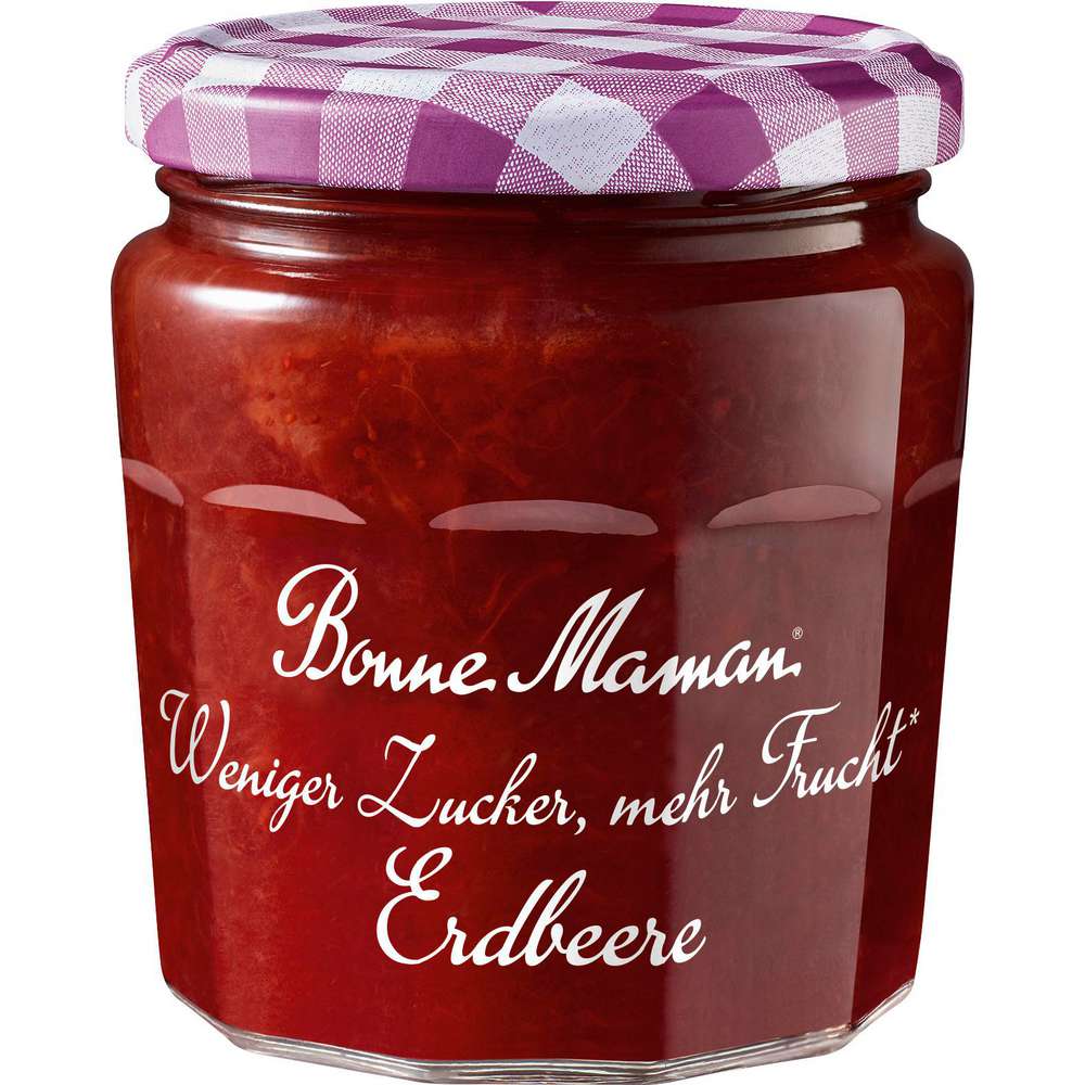 Bonne Maman Erdbeere Fruchtaufstrich, weniger Zucker
