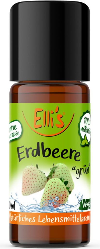 Aroma Shopping GmbH Strawberry Flavoring Green - Natural Food Flavoring (liquid)