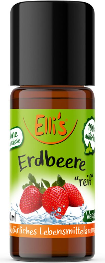 Aroma Shopping GmbH Strawberry (Ripe-sweet) Flavor - Natural Food Flavoring (liquid)