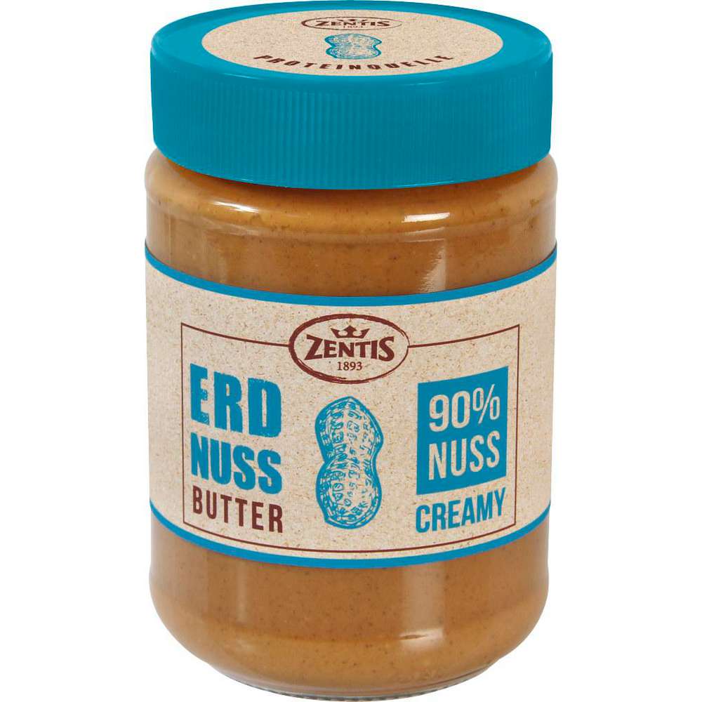 Zentis Erdnussbutter 90% Nuss, creamy