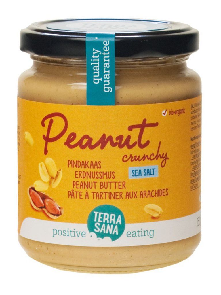Terrasana Peanut butter - Crunchy salted 250g