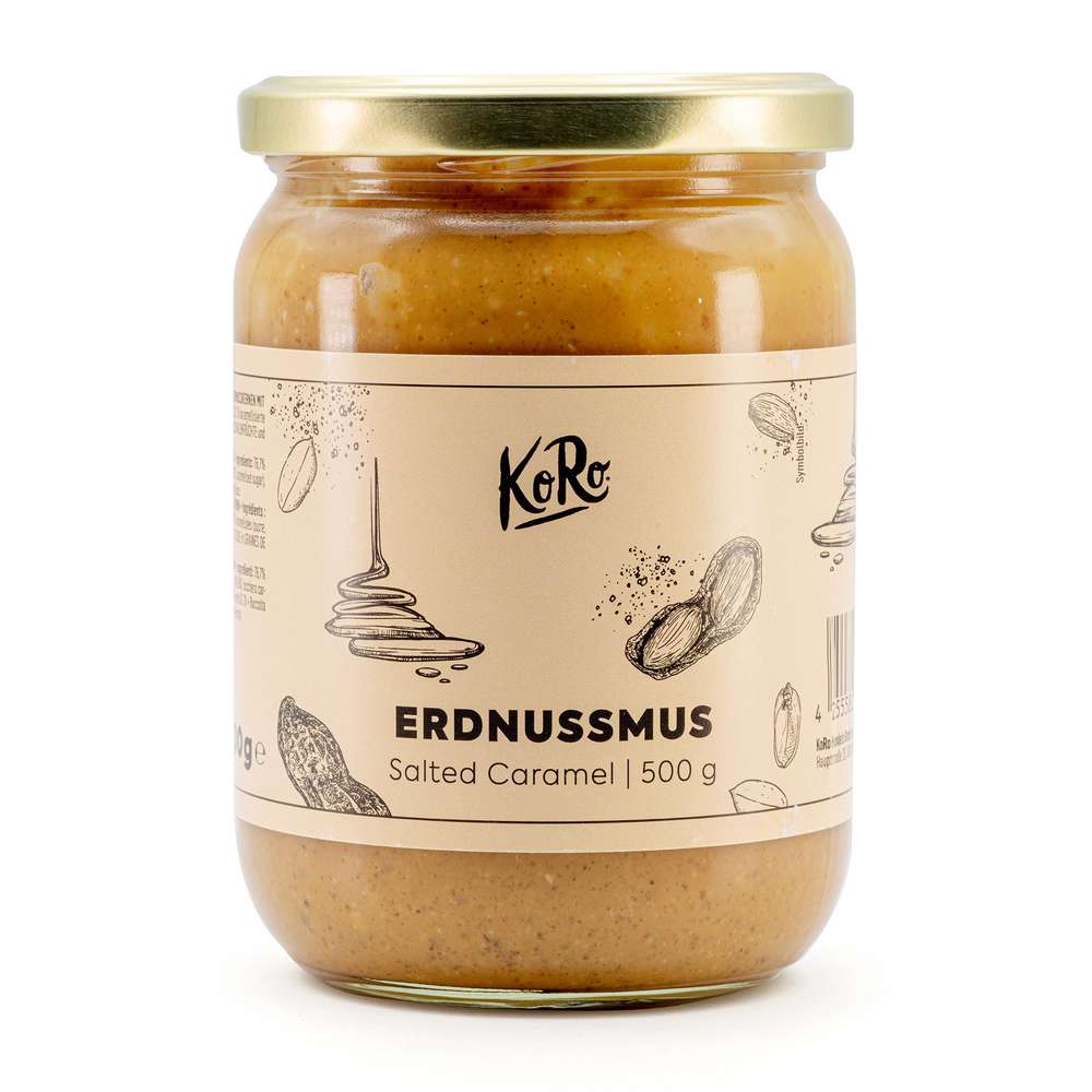 KoRo Peanut butter, salted caramel