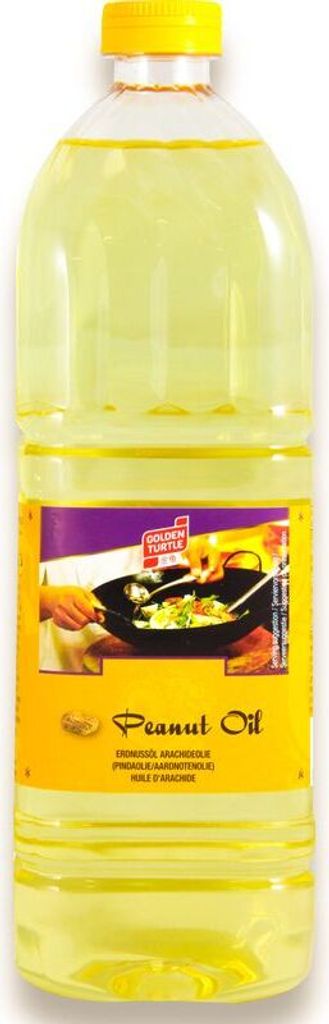 Peanut Oil 1 Liter | Peanut Oil | Golden Turtle Brand Arachide Olie