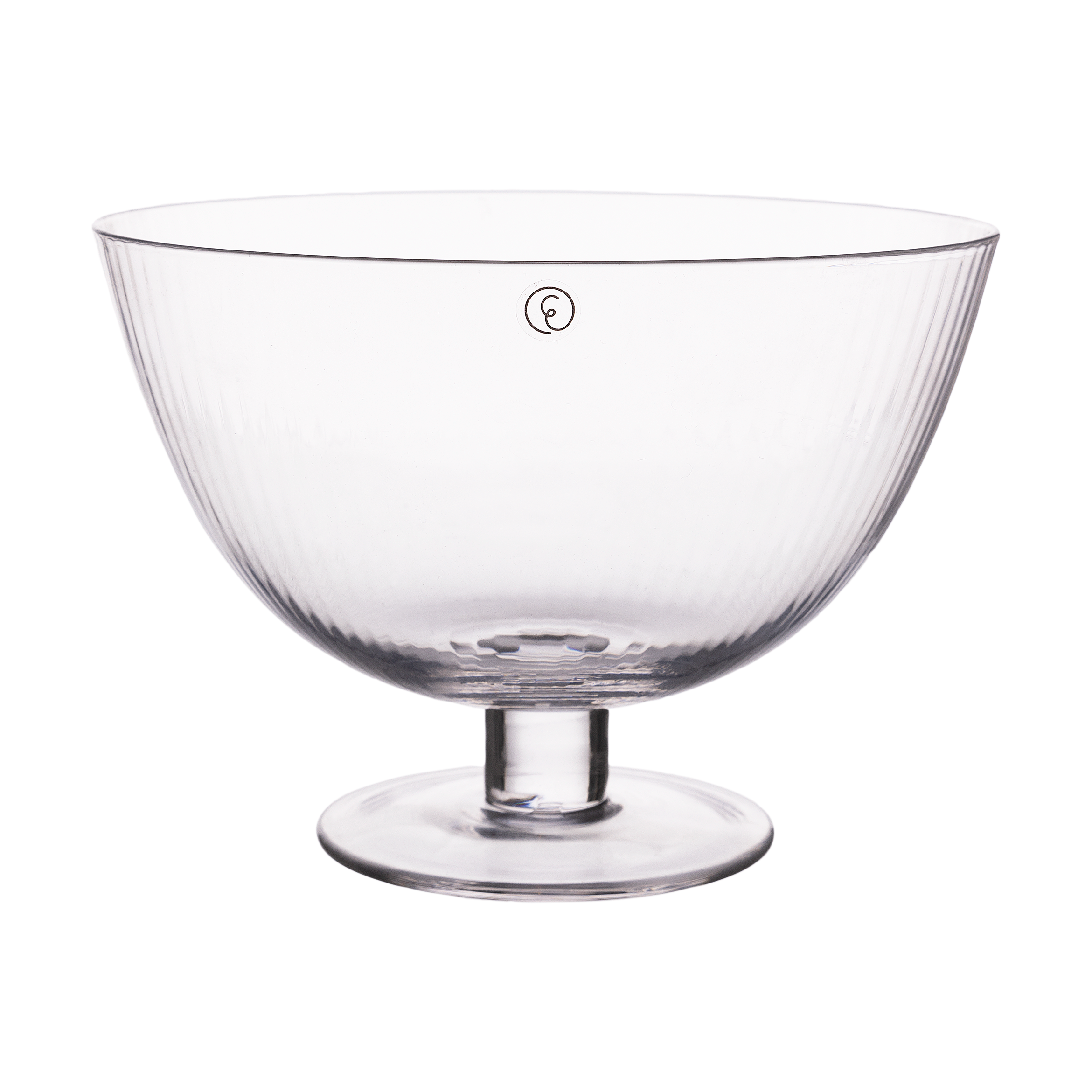 Ernst glass bowl on a stand