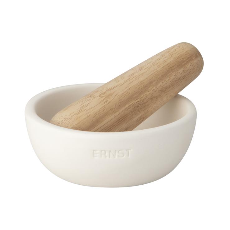 Ernst Mortar With Quote Stoneware