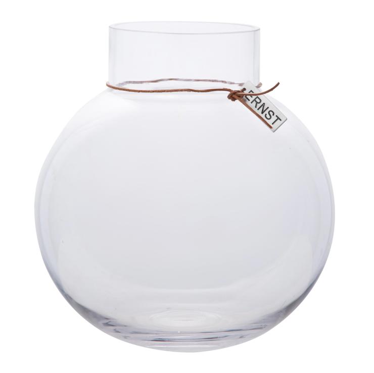 Ernst Lantern Around H10Cm Ø9Cm Brush