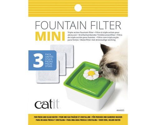 Replacement filter Catit 2.0 Mini 3 pieces white