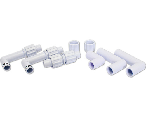 Spare part Dennerle Scaper's Flow backpack filter pipe installation set white
