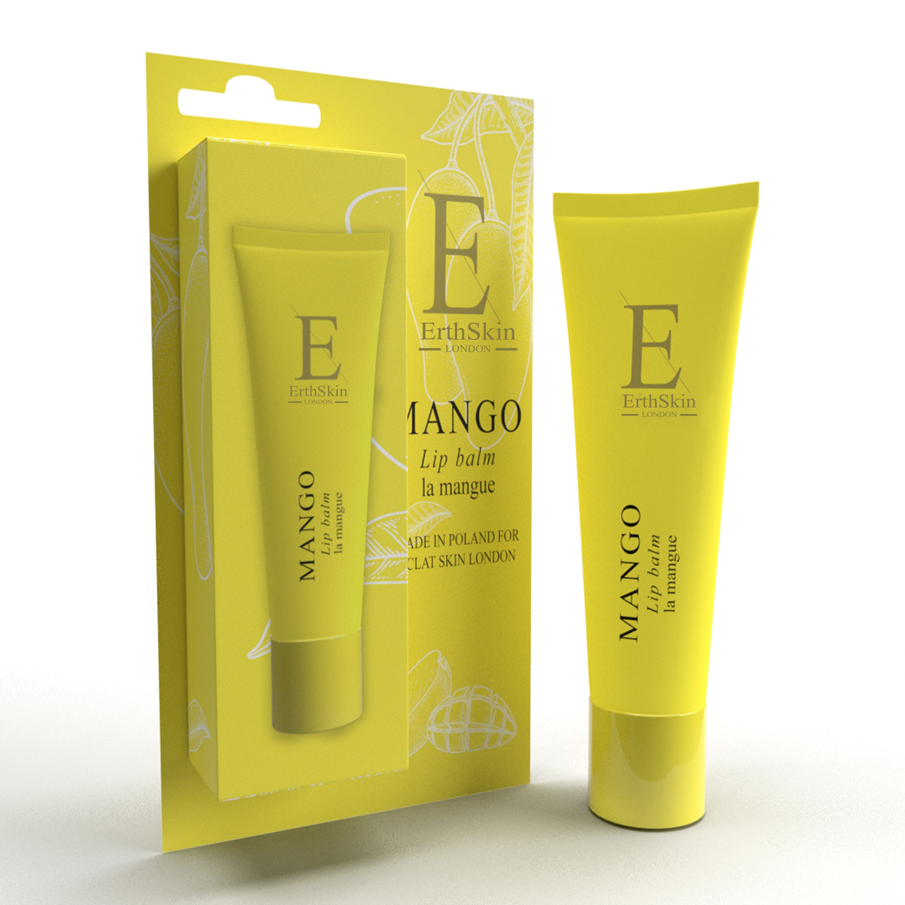Erth Skin London Mango Lip Balm 15 ml
