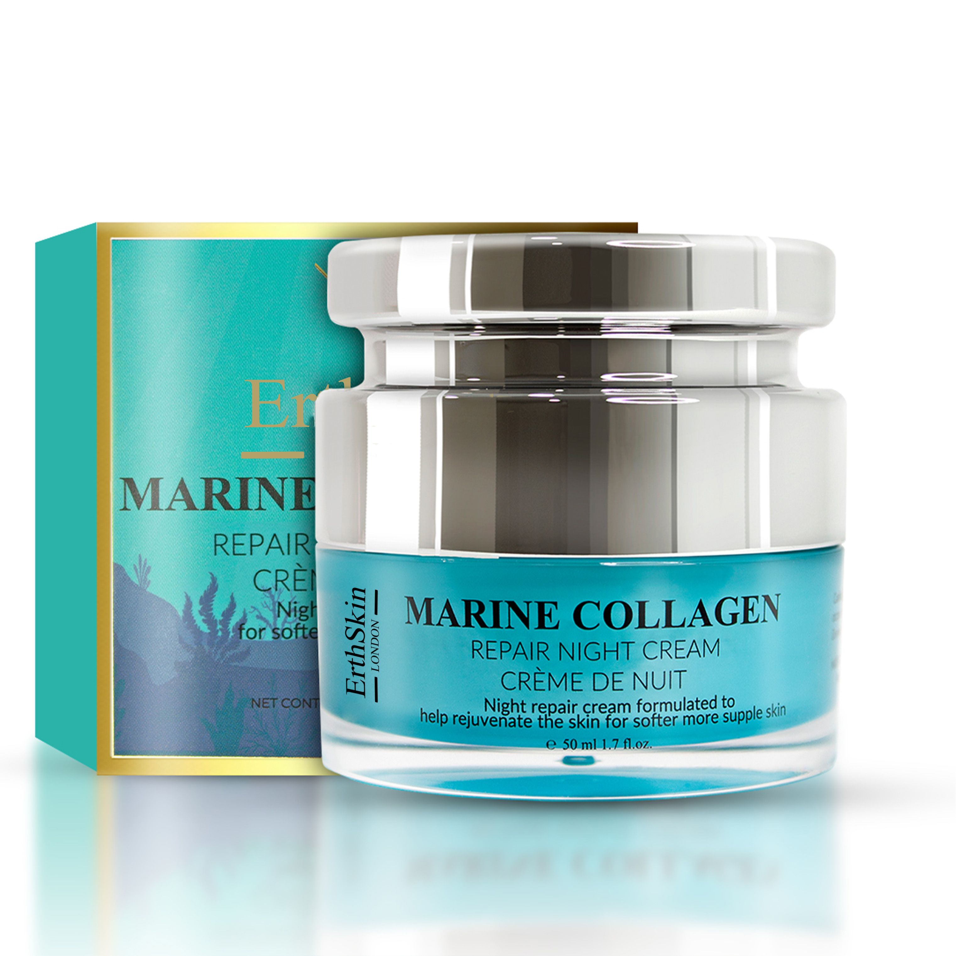 Erth skin london marine collagen night cream 50 ml