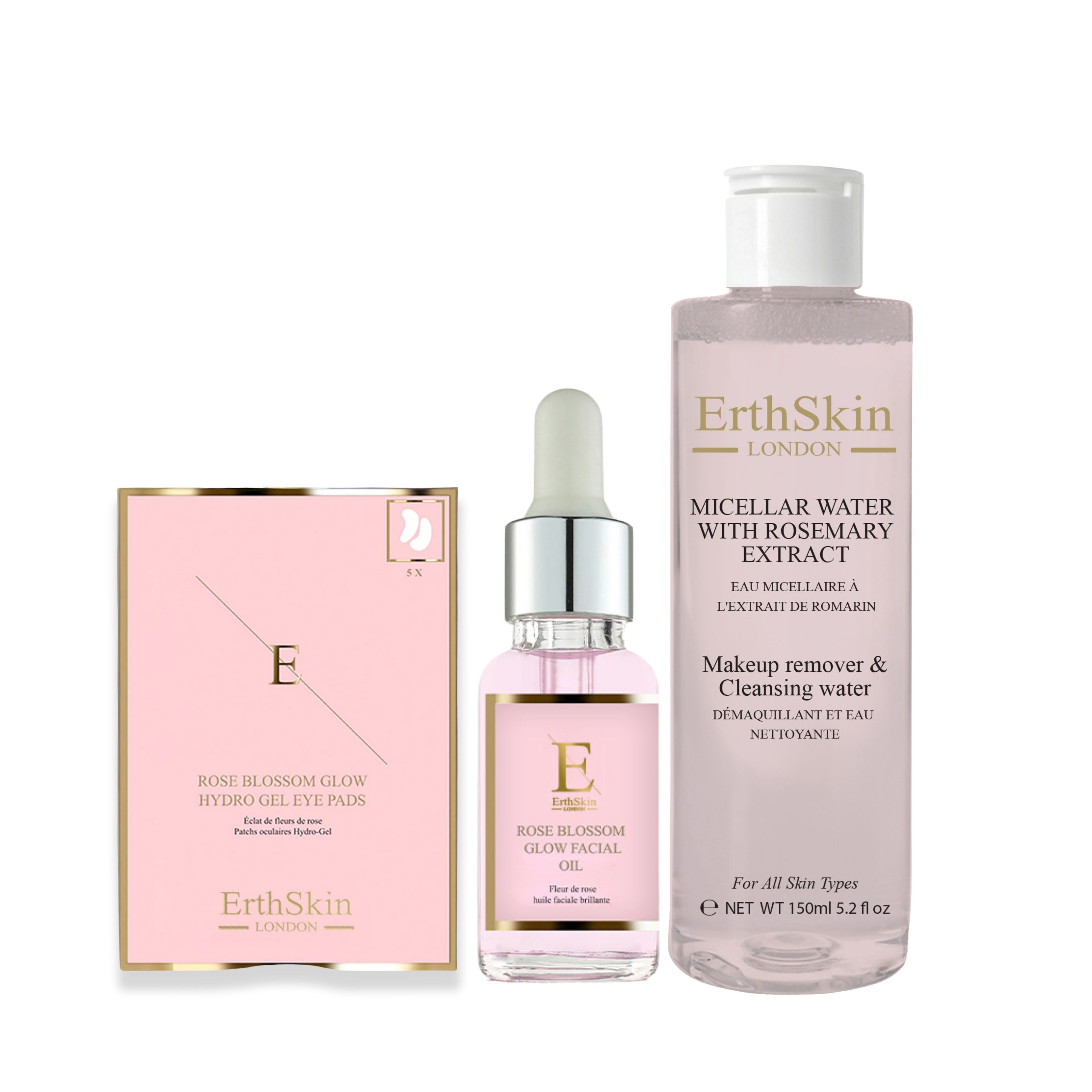 Erth skin london Rose Blossom Set 180 ml