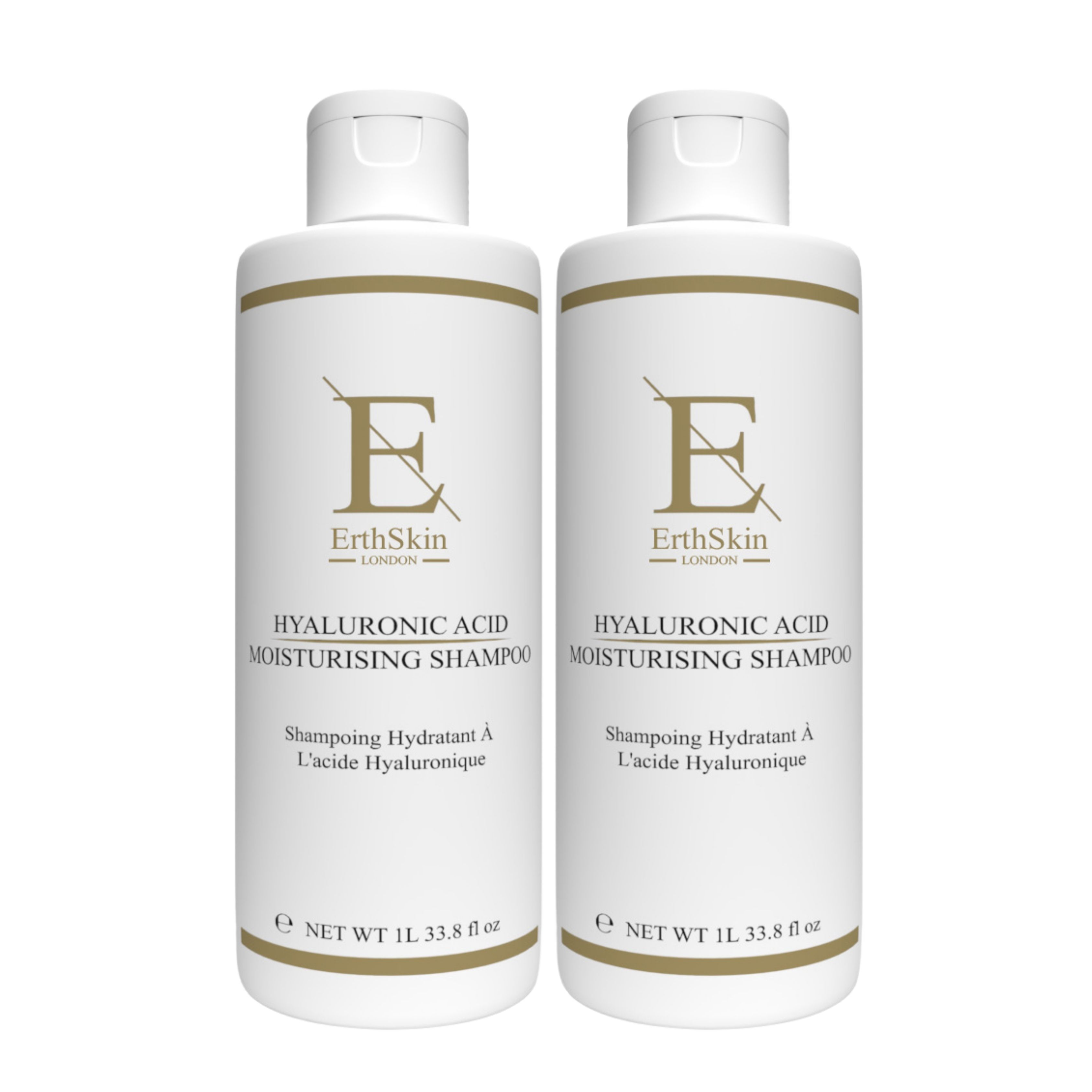 ErthSkin London moisturizing hyaluronic acid shampoo set 1 St