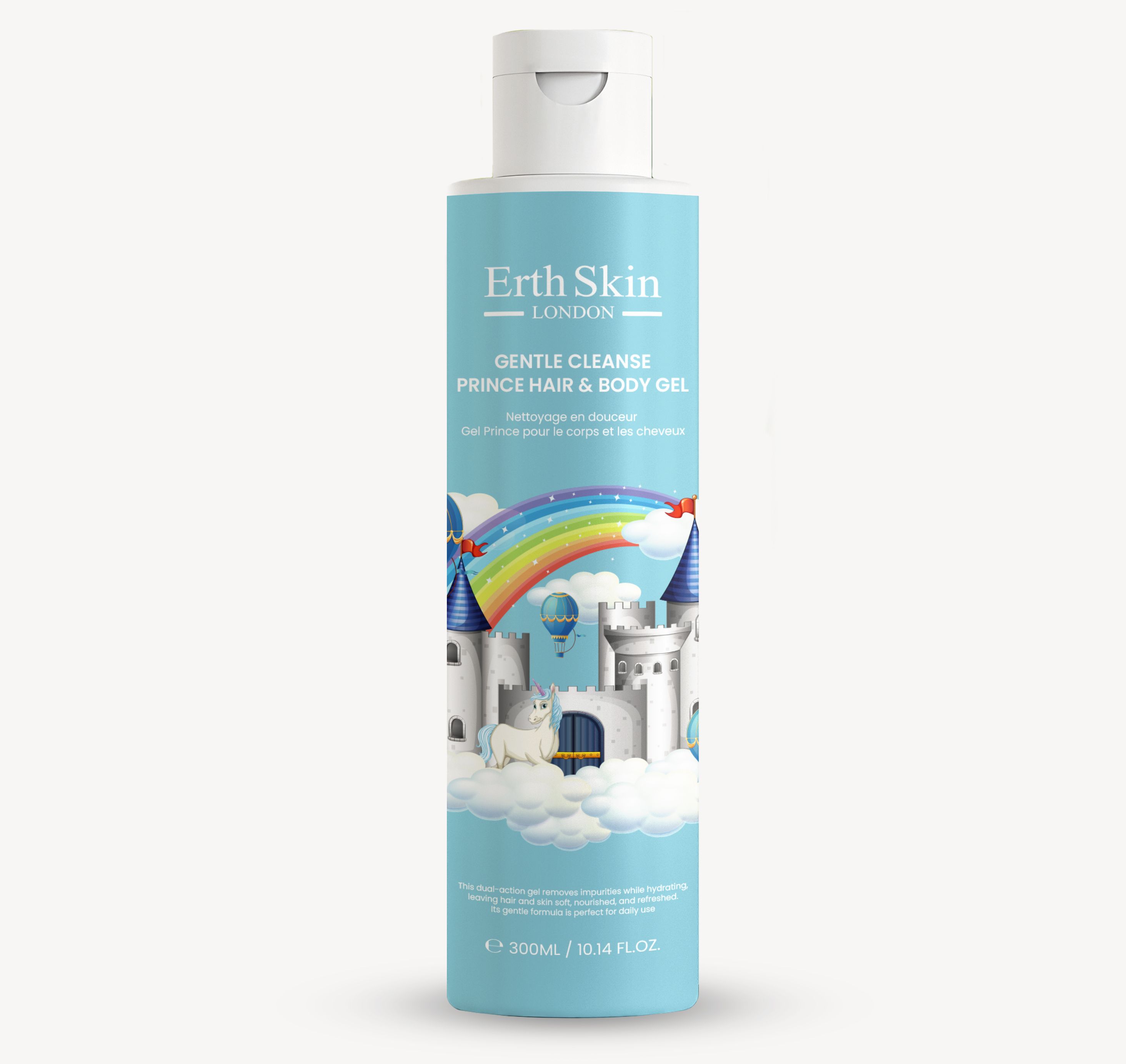 ErthSkin London GENTLE CLEANSE PRINCE HAIR & BODY GEL 300 ml