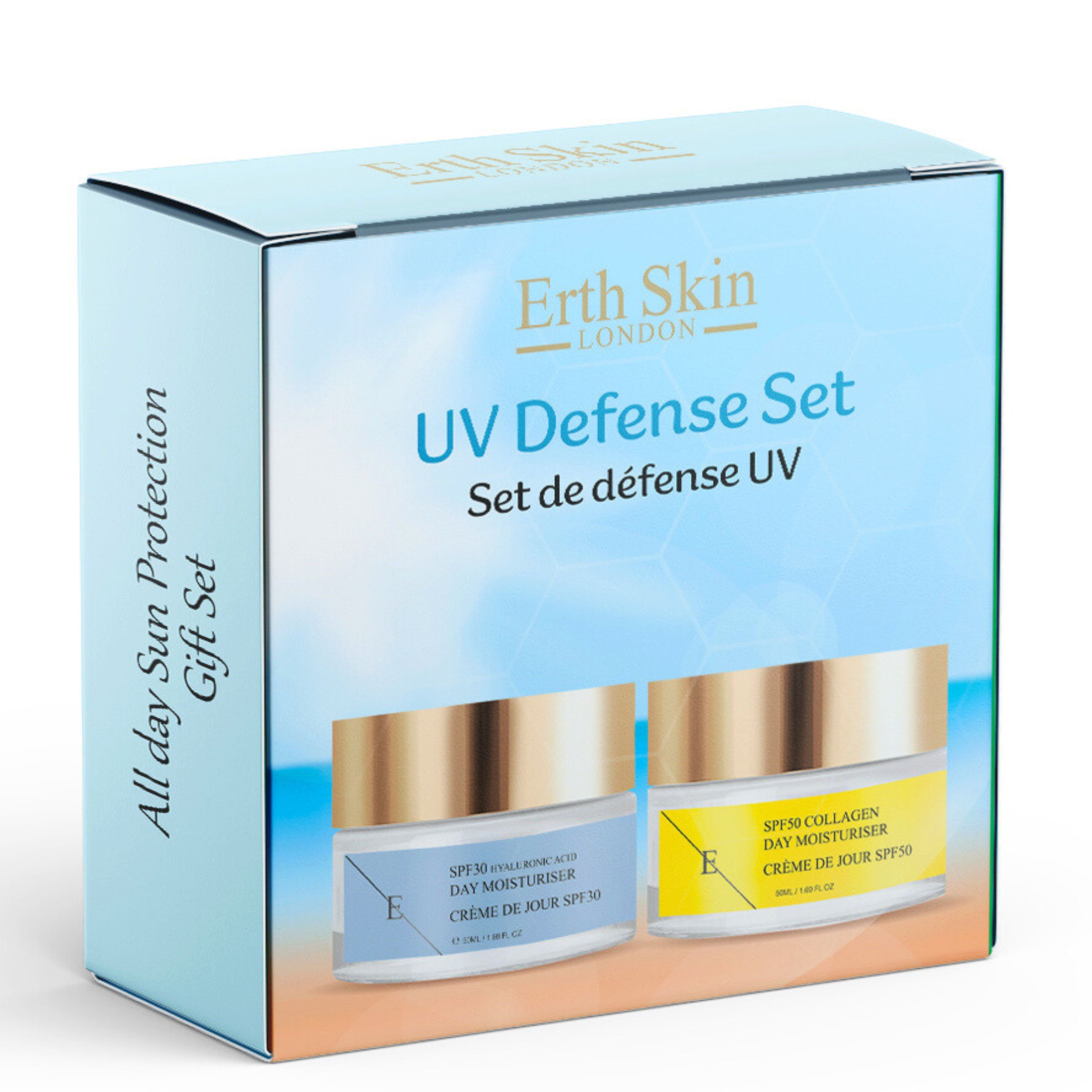 ErthSkin London SPF Day Cream + SPF Day Cream set 1 St