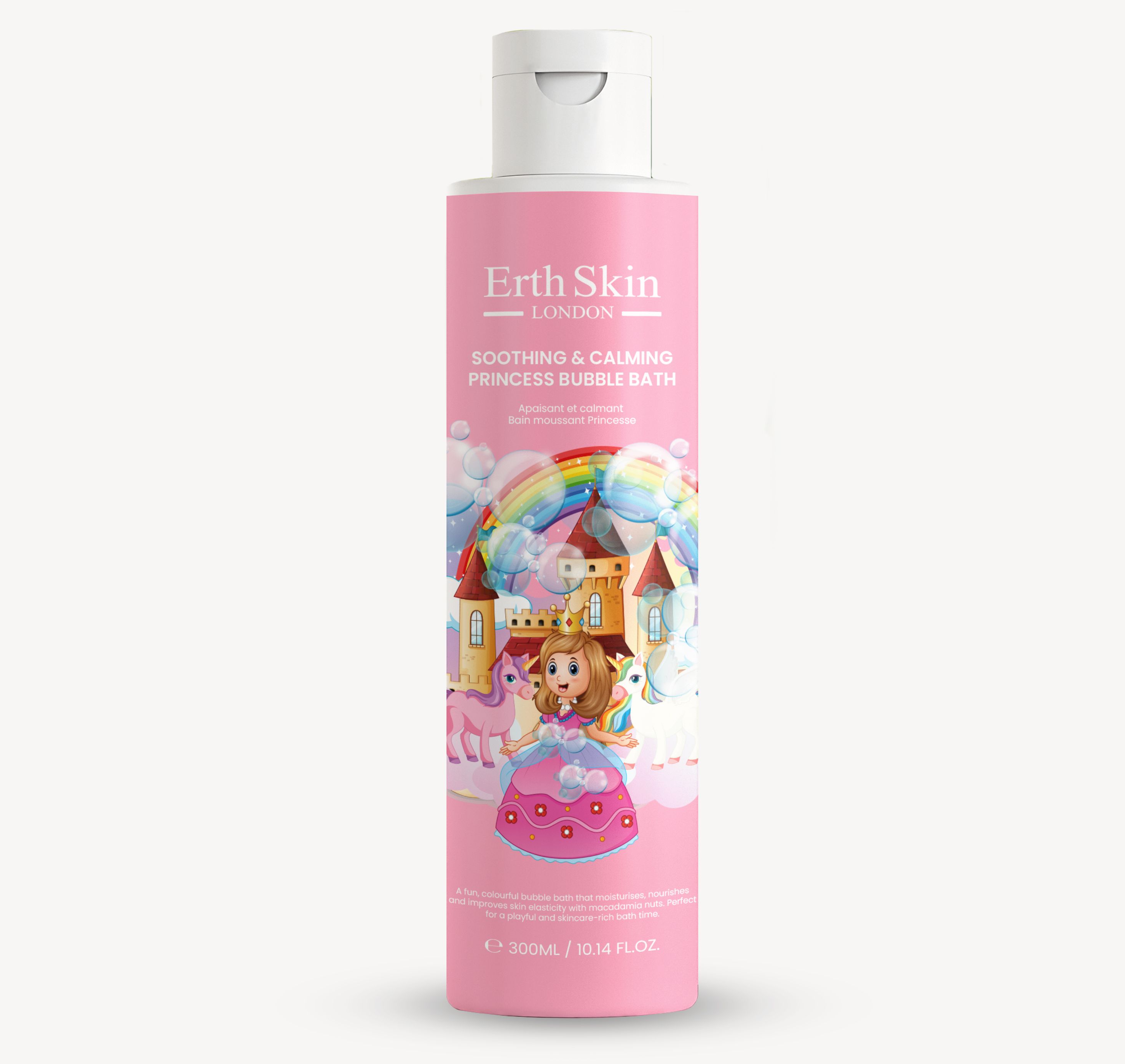 ErthSkin London SOOTHING & CALMING PRINCESS BUBBLE BATH 300 ml