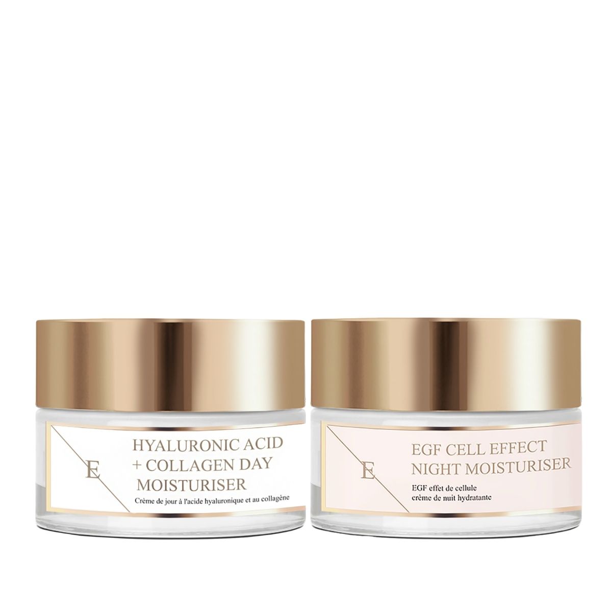 ErthSkin London Day Cream with Hyaluronic Acid and Collagen + Night Moisturizer set 1 St