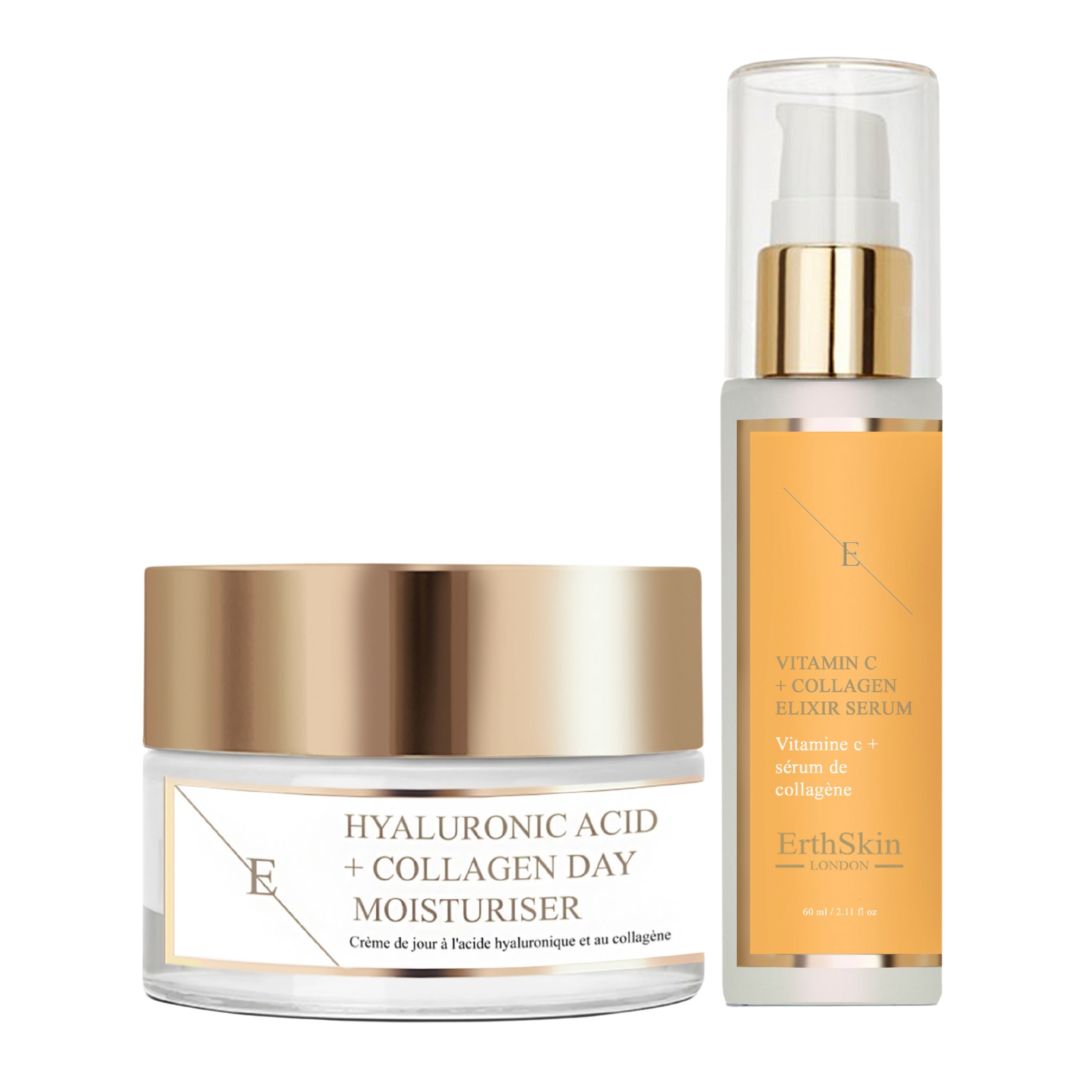 ErthSkin London Vitamin C Elixir + Collagen Day Cream 110 ml