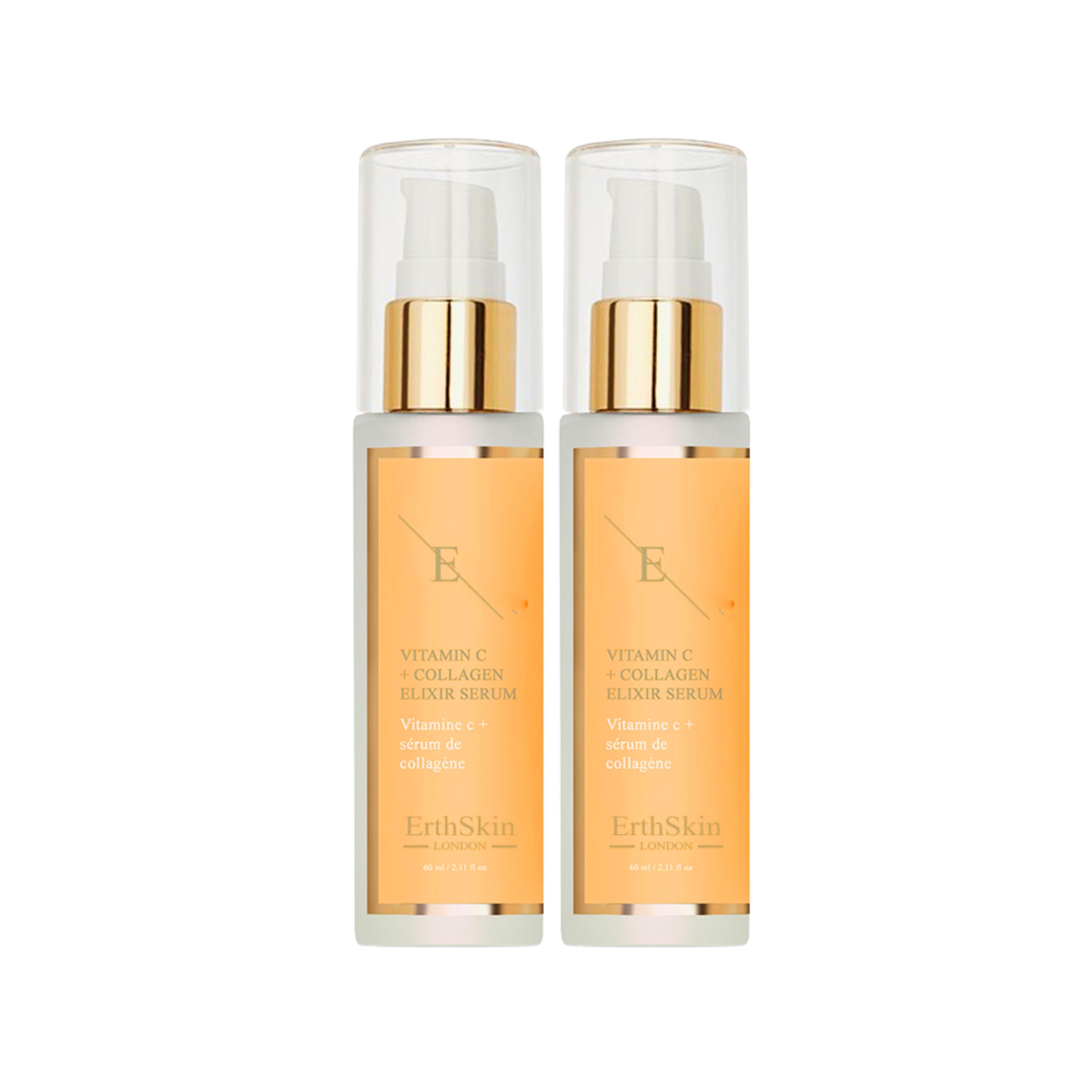 ErthSkin London VITAMIN C + COLLAGEN ELIXIR SERUM set 1 St