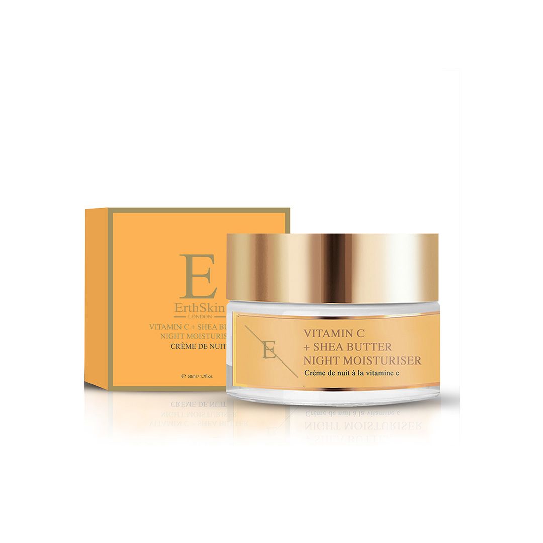 ErthSkin London Vitamin C + Shea Butter Night Moisturizer 50 ml