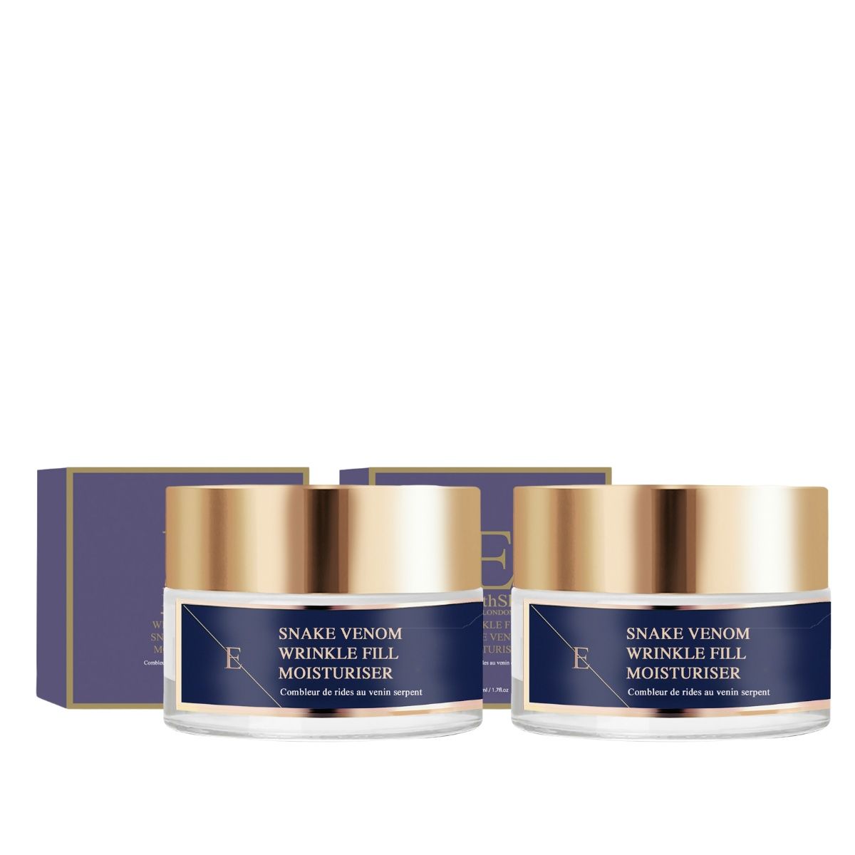 ErthSkin London Wrinkle Fill Snake Venom moisturizer set 1 St