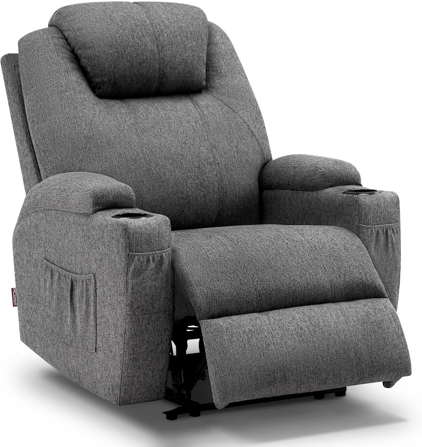 MCombo Store MCombo Electric Relaxing Chair, Massage Chair, Television Chair, Reclining Function, Vibration, Heater 7061