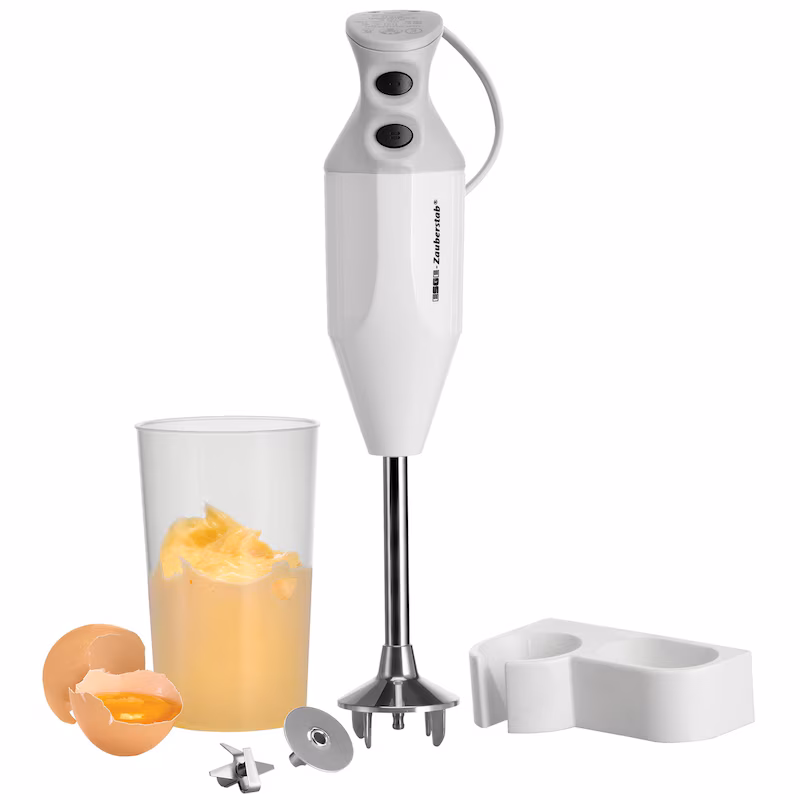 ESGE Magic Wand M 122 S, hand blender, white, with accessories, up to 14,000 rpm, 90310