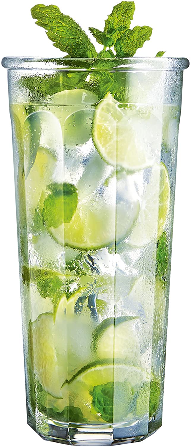 Arcoroc ARC Eskale Amouse Tapas, Finger Food, Universal Glass, Clear, Pack of 6, transparent