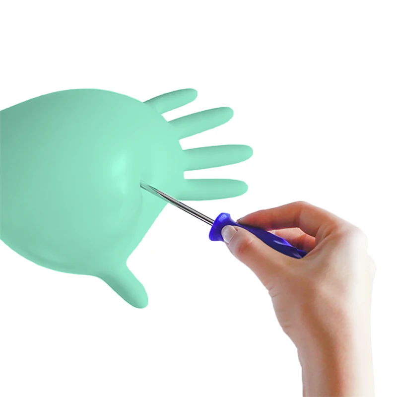 Espeon Nitrile BIO Green gloves made of nitrile powder-free
