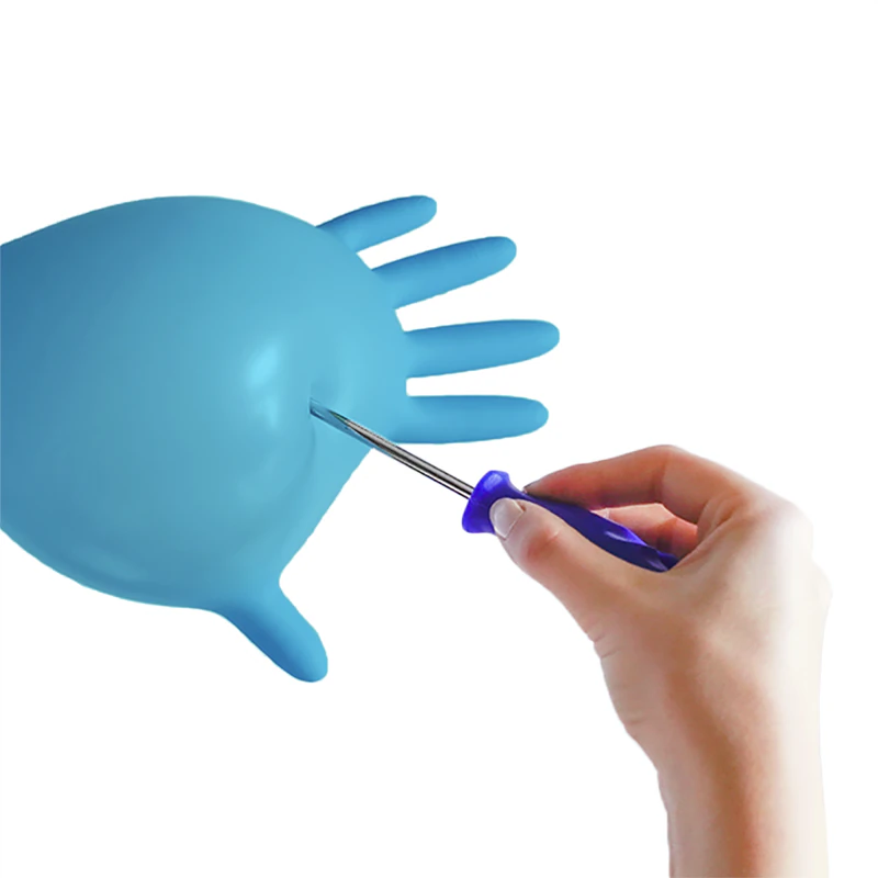 Espeon Nitrile Ideal3 Blue gloves made of nitrile powder-free