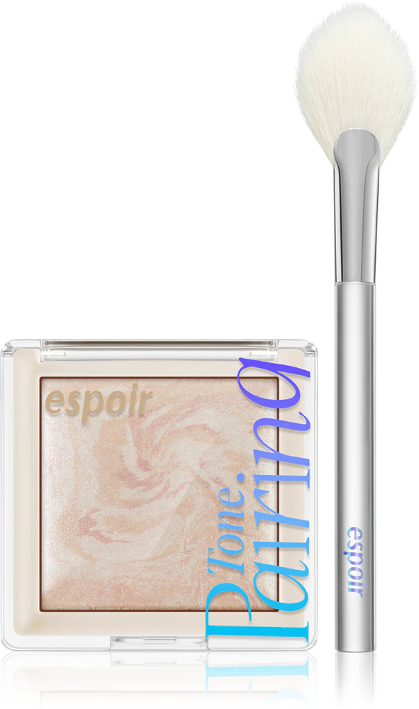 espoir Tone Pairing Highlighter - Brightener for face and eye area with a brush 9.6gm