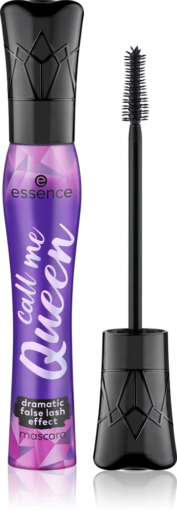 essence call me QUEEN mascara for the effect of artificial eyelashes
