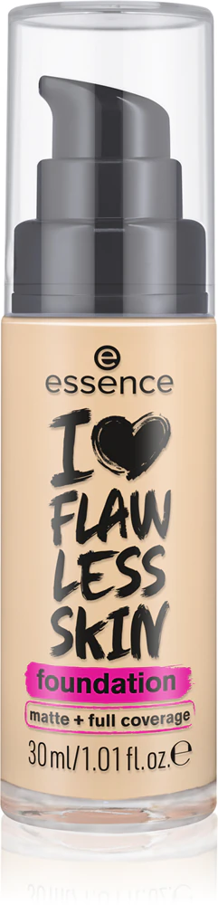 essence I LOVE FLAWLESS SKIN covering make-up with a matt effect None