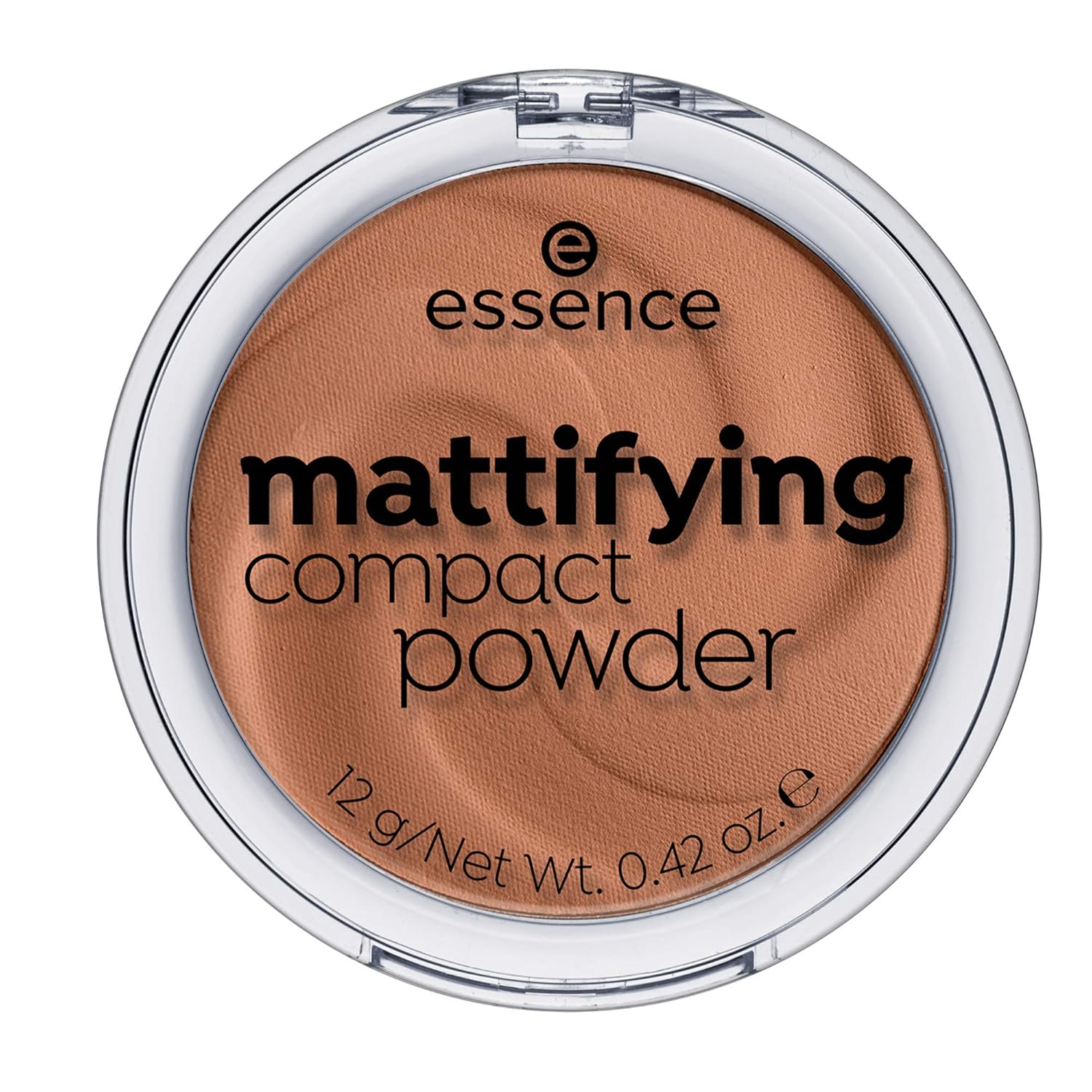 essence cosmetics essence Mattifying Compact Powder, No. 43 Toffee, Nude, for Combination Skin, for Dry Skin, for Blemished Skin, Mattifying, Matte, Vegan, Microplastic Particles Free, Nanoparticles Free (12 g)