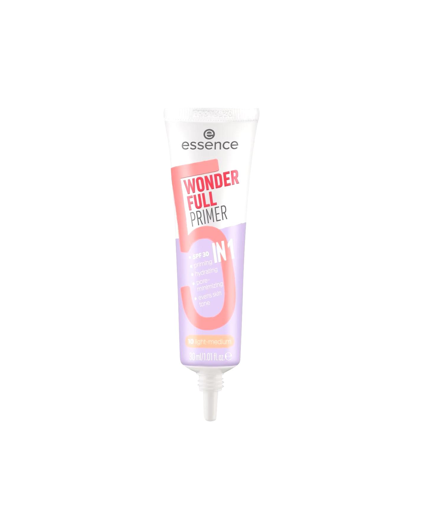 Essence Primer Wonder Full 5 in 1 SPF 30 LIGHT-MEDIUM