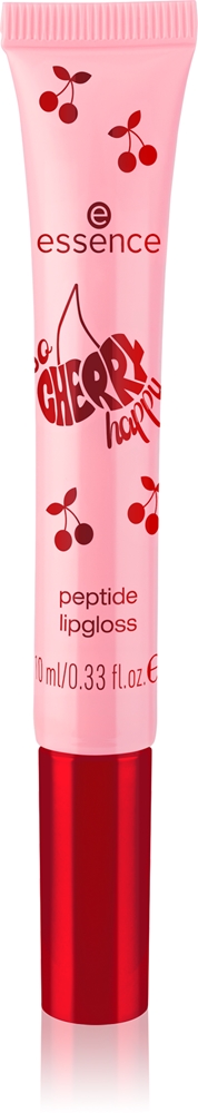 essence SO CHERRY happy lip gloss with peptides Farbton 02 Cherry, Cherry Baby! 10 ml