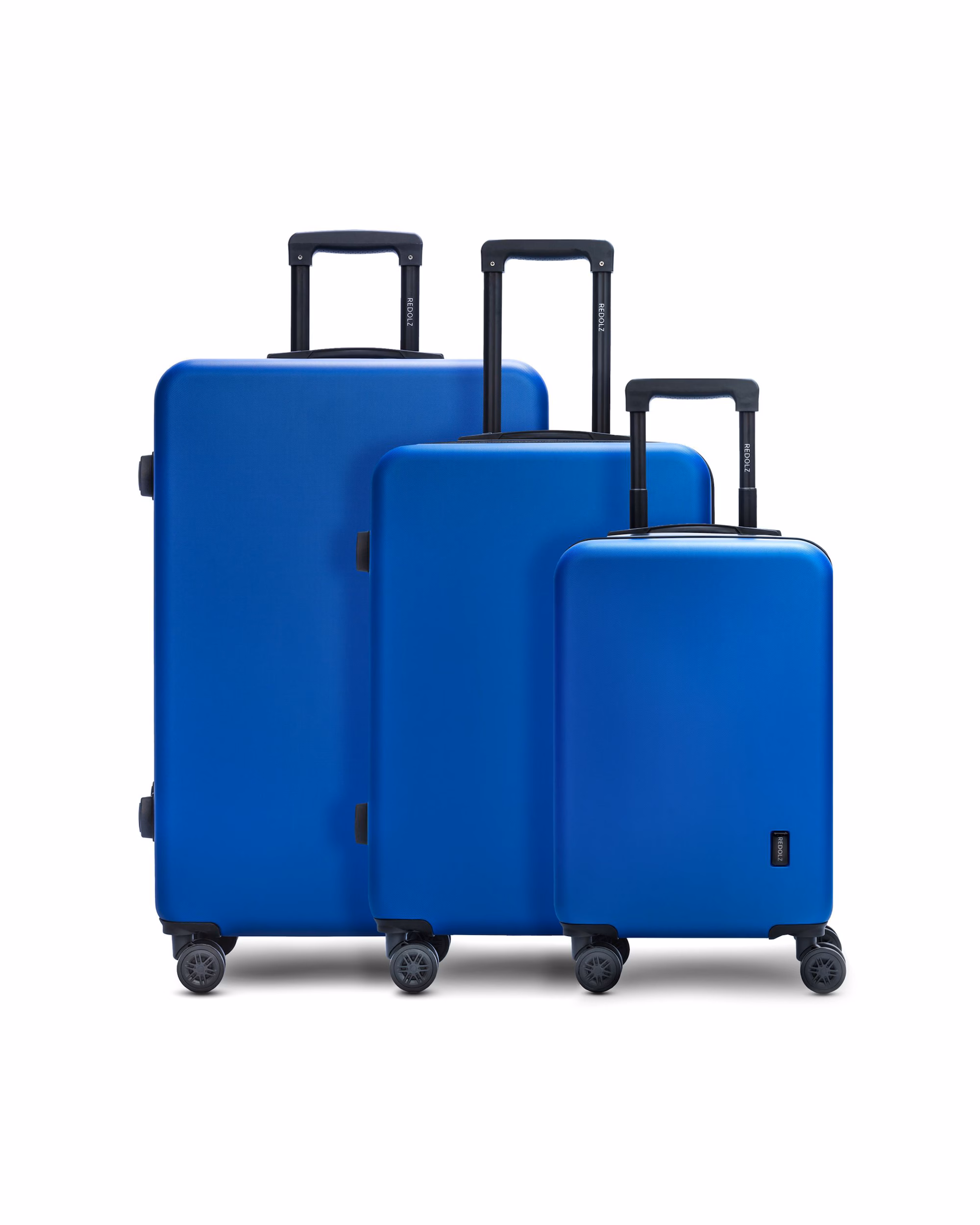 REDOLZ Essentials 09 3-SET 4 wheel suitcase set 3-piece suitcase Essentials 09 3-SET 4 Rollen Kofferset 3-teilig