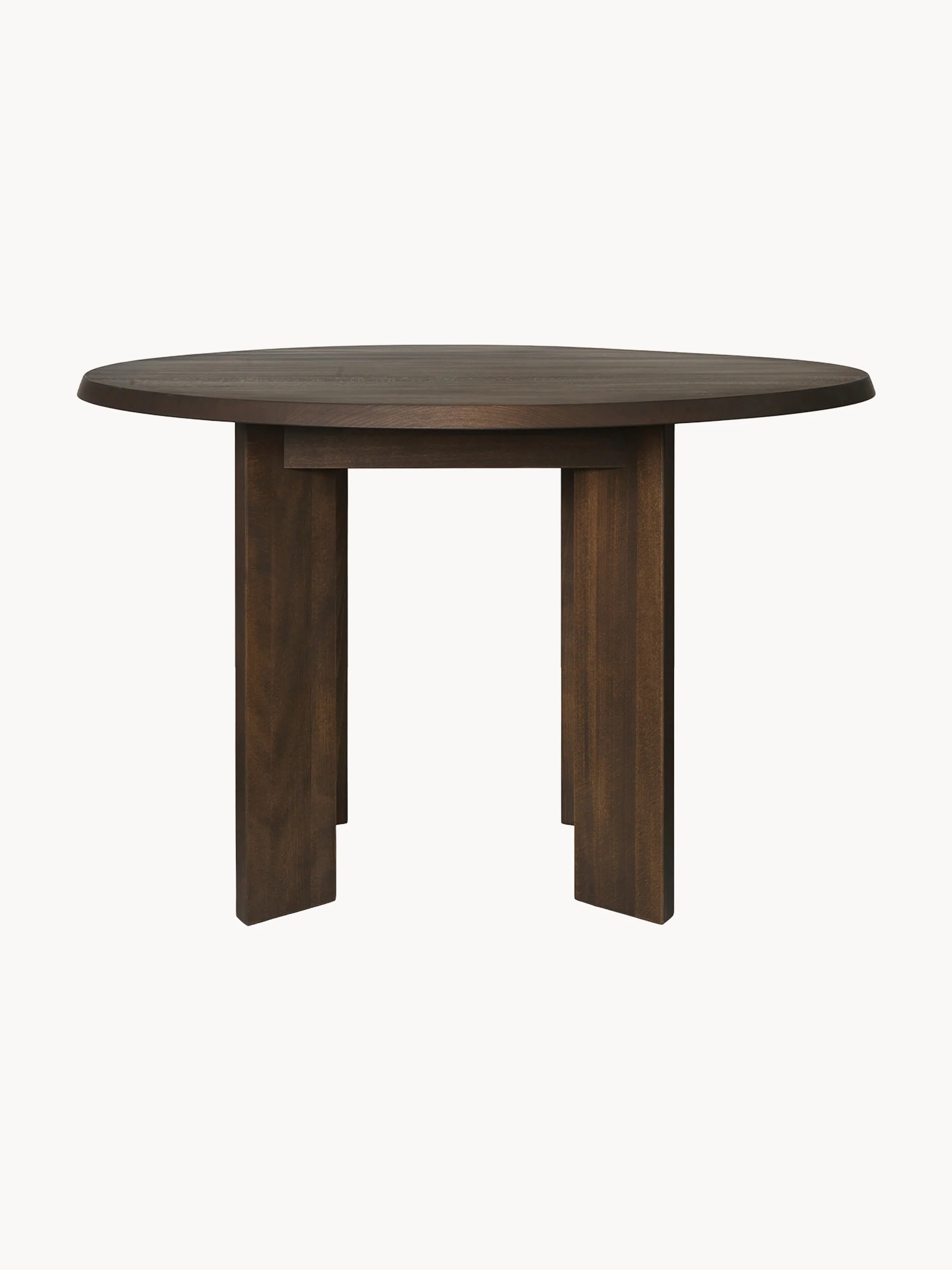 Ferm Living Tarn dining table made of beech wood, 114 x 105 cm