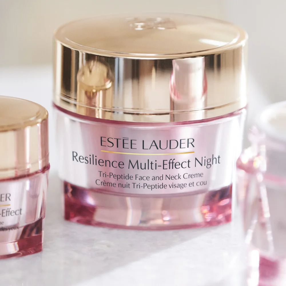Estée Lauder Resilience Multi-Effect Night Tri-Peptide Face and Neck Cream Firming lifting night cream for the face and neck