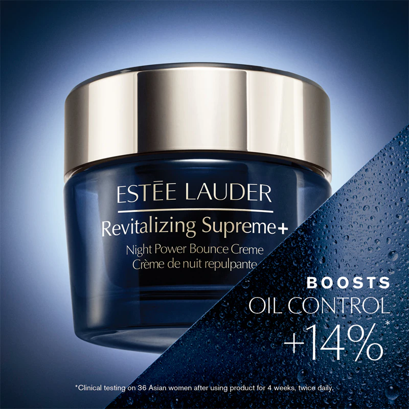 Estée Lauder Revitalizing Supreme+ Night Power Bounce Cream moisturizing anti-aging cream for the night
