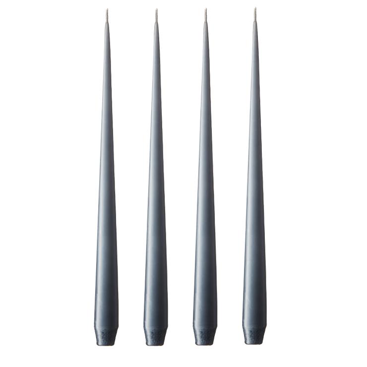 ester--erik Ester & Erik Candle 32Cm 4-Pack Dark Gray