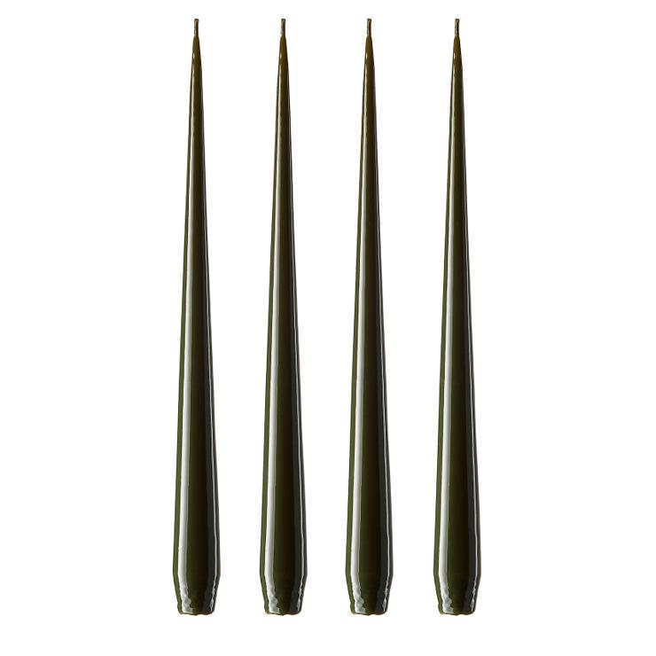 ester--erik Ester & Erik Candle 42Cm 4 Pack Dark Olive Green