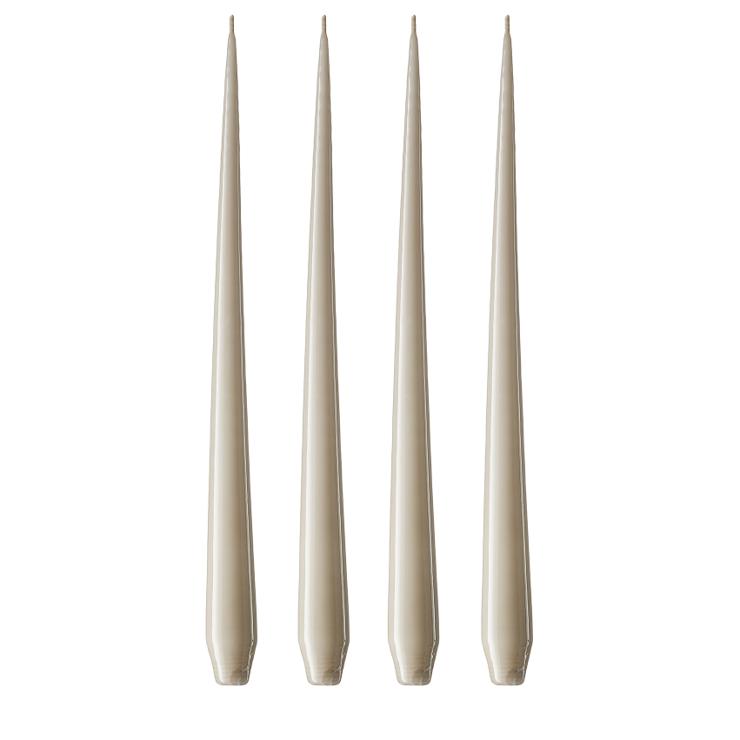 ester--erik Ester & Erik Candle 42Cm Pack Of 4 Linen Gray
